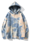 Tie-Dyed Camouflage Brushed Hoodie