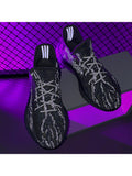 Casual Ventilate Flyknit Walking Sports Shoes High Elastic Sneakers
