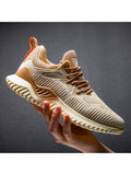 Non-Slip Flyknit Breathable Lightweight Thick Bottom Casual Shoes