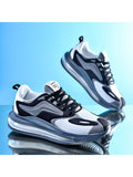 Color-Blocked Breathable Cushion Casual Shoes