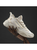 Mecha Gears Flying Weaving Breathable Uppers Thick-Soled Outdoor Casual Shoes