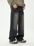 Edge Design Pocket Absorbent Retro Jeans