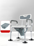 Elderly Foldable Height Adjustable Household Sitting Toilet Chair Commode Chairs