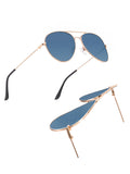 Concave Anti-Glare Reflective Light Sunglasses