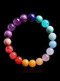 Crystal Rainbow Bracelet Agate Loose Beads Aquamarine Bracelets