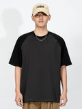Retro Contrast Color T-Shirt