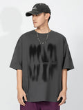 Loose-Fitting Digital Print T-Shirt