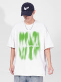 Loose-Fitting Digital Print T-Shirt