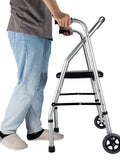 Elderly Walking Aids For The Elderly With Seat Walking Aids