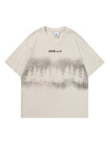 Casual Tie-Dye Print T-Shirt