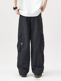 Solid Color Pocket Waterproof Cargo Pants