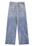 Washed Gradient Tie-Dye Jeans