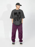 Loose-Fitting Digital Print T-Shirt