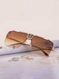 Square Frame Fashion Sunglasses