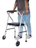 Elderly Walking Aids For The Elderly With Seat Walking Aids