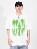 Loose-Fitting Digital Print T-Shirt