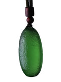Green Meteorite Pendant Mineral Necklaces