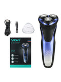 Electric Shaver Three-Head Usb Electric Washable Shavers
