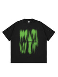 Loose-Fitting Digital Print T-Shirt