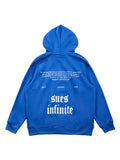 Foam Letter Print Hoodie