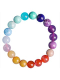 Crystal Rainbow Bracelet Agate Loose Beads Aquamarine Bracelets