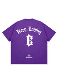 Loose-Fitting Letter Print T-Shirt