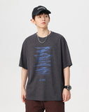 Loose-Fitting Graffiti Print T-Shirt