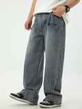 Edge Design Pocket Absorbent Retro Jeans