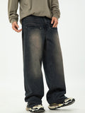 Edge Design Pocket Absorbent Retro Jeans