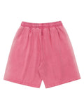 Retro Washed Drawstring Shorts