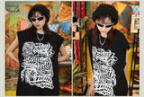260G Heavyweight! Retro Chicano Tattoo Artist Cursive English Print Vest