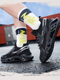 Blade Breathable Fly-Knit Running Shoes Thick-Soled Casual Shoes