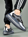 Color-Blocked Breathable Cushion Casual Shoes