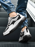 Color-Blocked Breathable Cushion Casual Shoes