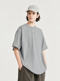 Draped Print Stretchy Lightweight T-Shirt