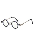 Retro Round Steampunk Style Frame UV400 Fashion Sunglasses