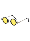 Retro Round Steampunk Style Frame UV400 Fashion Sunglasses