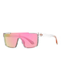 Men'S Square Half-Rim Elegant Sunglasses