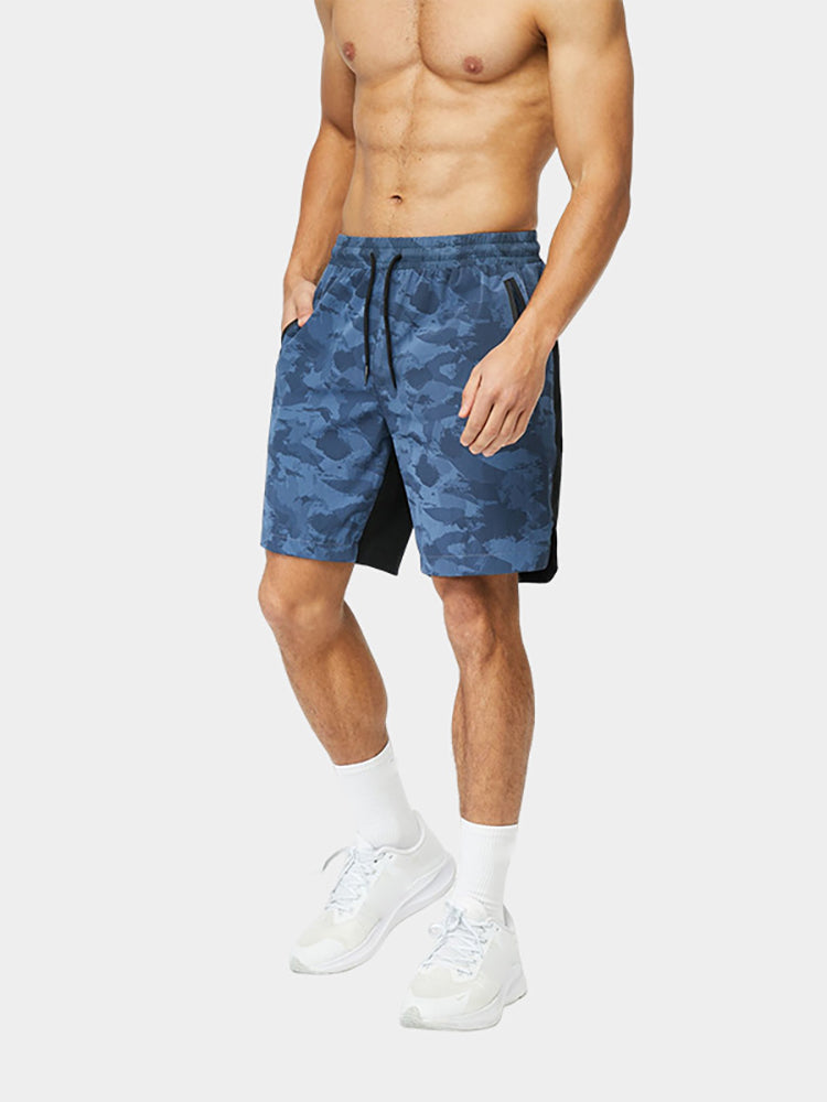 Men'S Camouflage Cropped Shorts