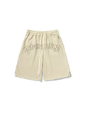 Men'S Embroidery Cropped Shorts