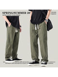 Men'S Washed Loose Joggers