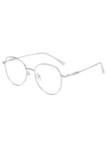 Women'S Rhombic Retro Blue Light Blocking Glasses