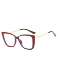 Women'S Cat Eye Sleek Myopic Glasses