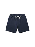 Men's Solid Color Cotton Cropped Shorts