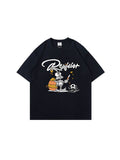 Men'S Cotton T-Shirts With Rabbit Prints