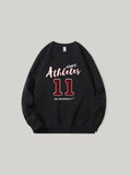 Men'S Round-Neck Loose-Fit Sweatshirt