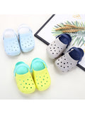 Kids' Dual-Color Indoor Sandals