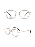 Men'S Square Rimless Myopic Glasses