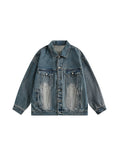 Retro Lapel Denim Jacket
