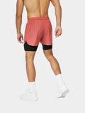 Men'S Quick-Dry Double Layer Shorts